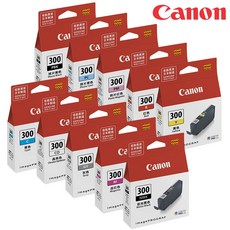 Canon PFI-300 墨水組, PFI-300 系列 10色墨水組, 1套