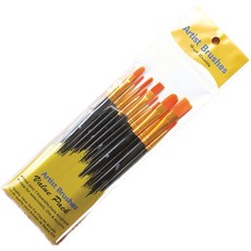 美術繪畫筆套裝 兒童DIY油畫水彩筆, 1個, 黑色, 黑色