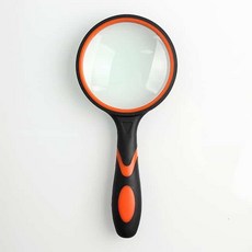 돋보기 2.5배율 확대기 손잡이 독서 학습 문서 작업