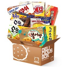 美味商會 美味好麗友餅乾9種組合+美味商會專用盒裝出貨, 1套, 9種, 1組