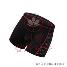 자전거 쿠션 팬츠 L 레드