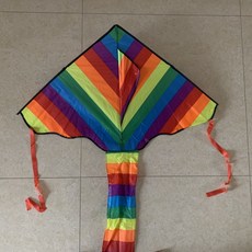 大彩虹風箏 台灣製造 超優品質 戶外風箏 易於操控 輕巧便攜, 1個