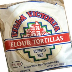 음식점 밀또띠아 10인치 12장 790g 원형또르띠야 냉동