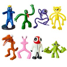 레인보우프렌즈 피규어 크앤비 (8종)세트, 피규어8종세트, 1개, 85mm