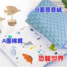 可機洗可折疊幼稚園床墊 嬰兒墊 全包拉鍊款, 1個, 荳荳四季雙面用單床套120*60恐龍