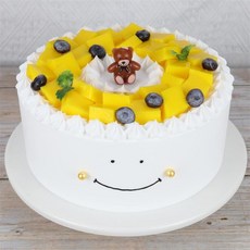 모형 케이크 생일 소품 파티용품 촬영용 샘플 스튜디오 케잌 클레이, 6인치, 라이트 그레이 H27