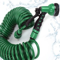 라이즈올 고압 코일 호스 세차호스 편의사용, 10M