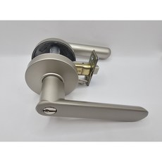 문고리닷컴 엔젤금속 BBL-950 그레이 열쇠형 키타입 안방 방문손잡이, 1개