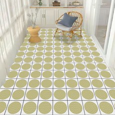 방수 발코니 매트 롤 층간소음 놀이방 거실, 동그라미