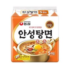 농심 안성탕면 125g, 10개