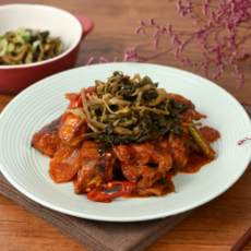 양구 시래기 코다리 조림 밀키트 저녁메뉴 안주 코다리찜 900g, 1개