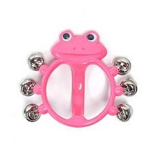 밤비나개구리흔들벨(핑크), 1개