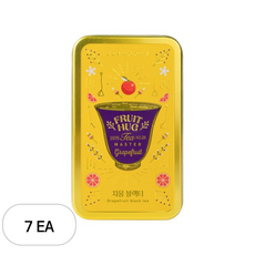 쌍계명차 과일허그 자몽 블랙티 티캔, 16.2g, 1개입, 7개