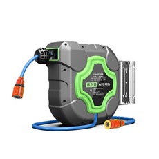 水管捲揚器，自動伸縮水管車，多長度選擇 (10米/15米/20米), 水管捲揚器-10米, 1個