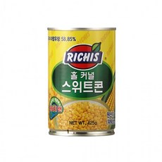 리치스 스위트콘 425g 통조림 옥수수 3개