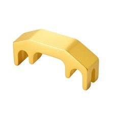 보스케 바이올린 소음방지 메탈 약음기, 골드, 1개