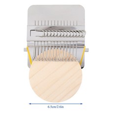 뜨개질 베틀 원형 DIY 위빙틀 기 미니 니트, 카키색