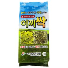 이끼싹입제 1kg 이끼 제거제 잔디 청태 관리제 비료 묘지 나무 화분 산소 골프장 황산동 사은품 랜덤씨앗