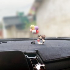 장식품 대시보드 피규어 이든앤저스티스 풍선 자동차, 풍선 스카이+화이트