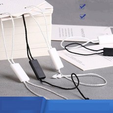 의류태그 옷택 행택 텍 라벨택 상품택 가격택, 5. 블랙 10개
