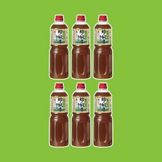 히가시마루 간장 시로다시쯔유, 6개, 1L