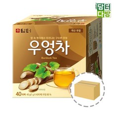 담터 우엉차 40티백 1BOX (16개입) 우엉차 우엉차40티백 우엉차티백 우엉차대용량 담터우엉차, 1g