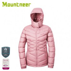 Mountneer 女 800FP 鵝絨外套 粉紅