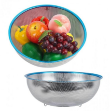 원형채반 스텐 타공 펀칭 볼 바구니 5호, 본상품