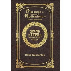 (英文圖書)Large Print - Discourse on Method & Meditations on First Philosophy - Grand Type... 精裝版, Grand Type Classics, 英文
