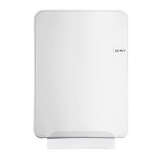 EZbrnd 벽걸이 다용도 종이 타월 디스펜서 멀티폴드 주방/욕실/사무실/RV/에어비앤비용 화이트 3200-EZ, Matte White
