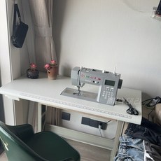 싱거 미싱 테이블 4432 초보자용 제공 전용 기계 351 재봉틀 올케어