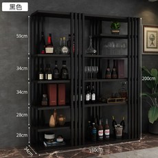 위스키진열장 술진열장 양주 2M 장식장 레스토랑 바, I. 160x34x200