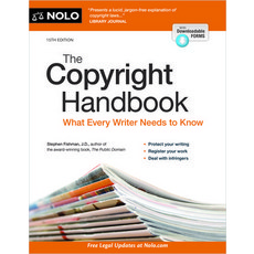 (영문도서) The Copyright Handbook: What Every Writer Needs to Know Paperback, NOLO, English, 9781413331134