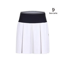벤제프 여성 통오비 울밴드 플리츠 큐롯 400861