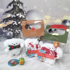 크리스마스 스위트 키링세트 (총8세트) 학원 어린이집 유치원 교회 선물 단체선물 트리 오너먼트 단체간식, 8개, 혼합