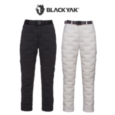 [백화점정품] 블랙야크 여성 구스다운 패딩 팬츠 기능성 기모 보온 발열 방풍 거위털 산악 등산 스키 골프 겨울 바지 하의