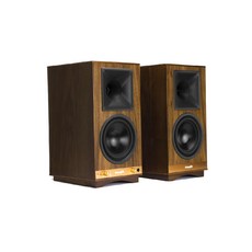 Klipsch The Sixes 迷你無線藍牙揚聲器，時尚設計，卓越音質，操作簡便, 胡桃木（Walnut）