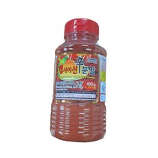 청우 더진한 캡사이신 매운맛 분말 400g, 1