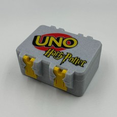 UNO 카드 박스 저장소 상자 명함 스토리지 가방 테이블 게임, 21 해리포터 (3D), 1개