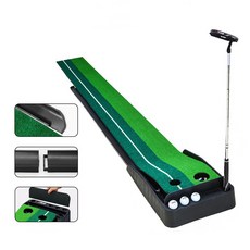 3米高爾夫推桿練習器 附檔板, 1組