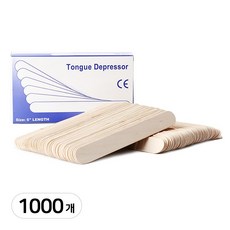 오아소 왁싱 우드 스파츌라 L 대형 라이트, 1000개