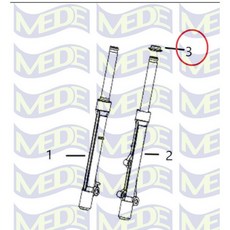 MEDE GPX POPZ 125 前叉土封, 詳見包裝, 詳見包裝, 土封 3號位置