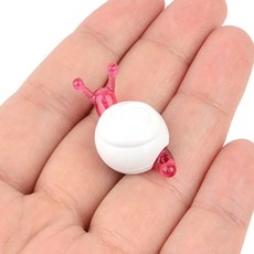 귀여운 철제 책상 칠판 인쇄물 메모 고정 달팽이 모양 자석 10개, 파랑