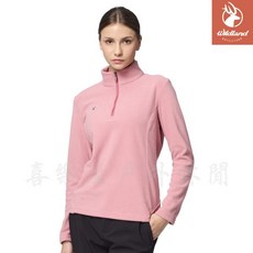 WILDLAND 彈性雙面刷毛保暖衣 女 長袖上衣