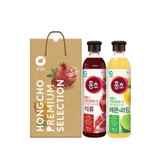 청정원 선물세트 홍초 2호 6개, 1개, 900ml