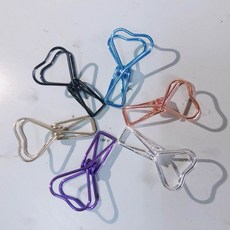 照片鐵架桌上型裝飾鐵架 - 辦公室婚禮小物照片展示架, 愛心六個一包