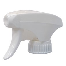 【千稷】白色全塑料噴槍(附吸管) 兩指扳機設計 28/400噴霧器 低牙瓶蓋噴頭 有吸管, 1個