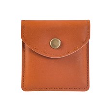 皮製 隨身 菸灰袋 攜帶式 煙灰袋 隨身菸灰缸 煙袋 菸袋 菸盒 熄菸袋 菸灰缸 煙灰缸 出國旅遊必備 菸盒 煙盒 熄煙, 1個, 棕色