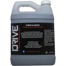 세라믹 인퓨즈드 워터리스 웻 또는 드라이 워시 앤 글로스 (1 갤런) 자동차 보트 RV 오토바이용 완벽 크롬 유리 휠 비닐 알루미늄 플라스틱 안전, 1개 (1팩)