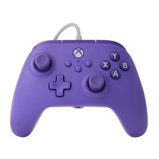 PowerA Wired Controller for Xbox Series X|S - Violet gamepad video game/gaming controller works wi